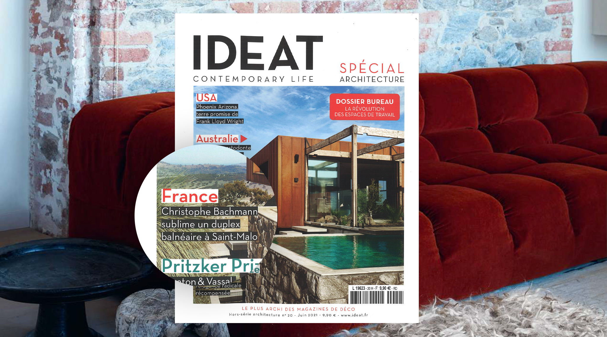 couverture du magazine ideat spécial architecture