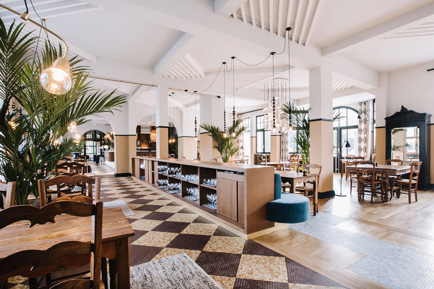 salle de récéption d'un restaurant