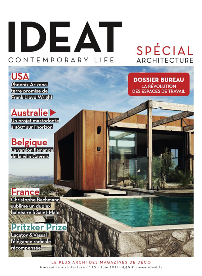 couverture du magazine ideat special architecture juin 2021