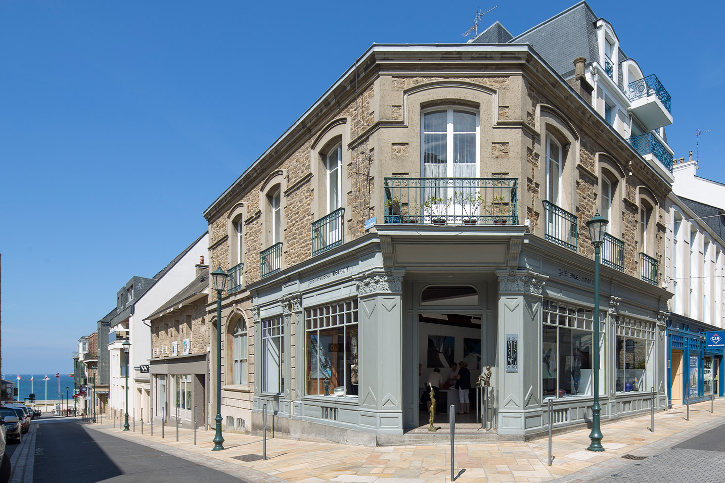 extérieur de la Galerie Vue sur mer à Dinard