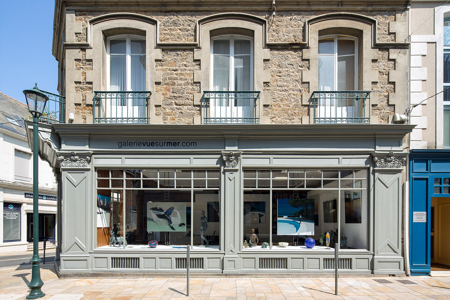 extérieur de la Galerie Vue sur mer à Dinard